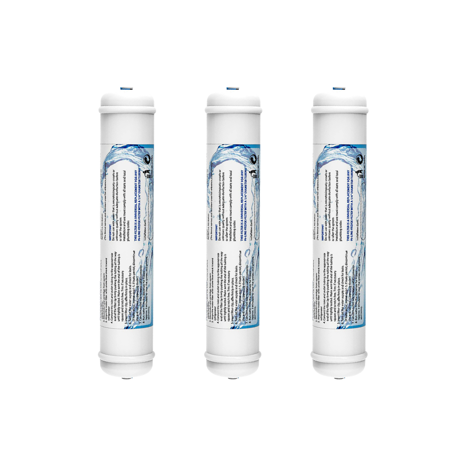 Carbon Filter Inline - Filtr wodny T33 Inline z szybkozłączką