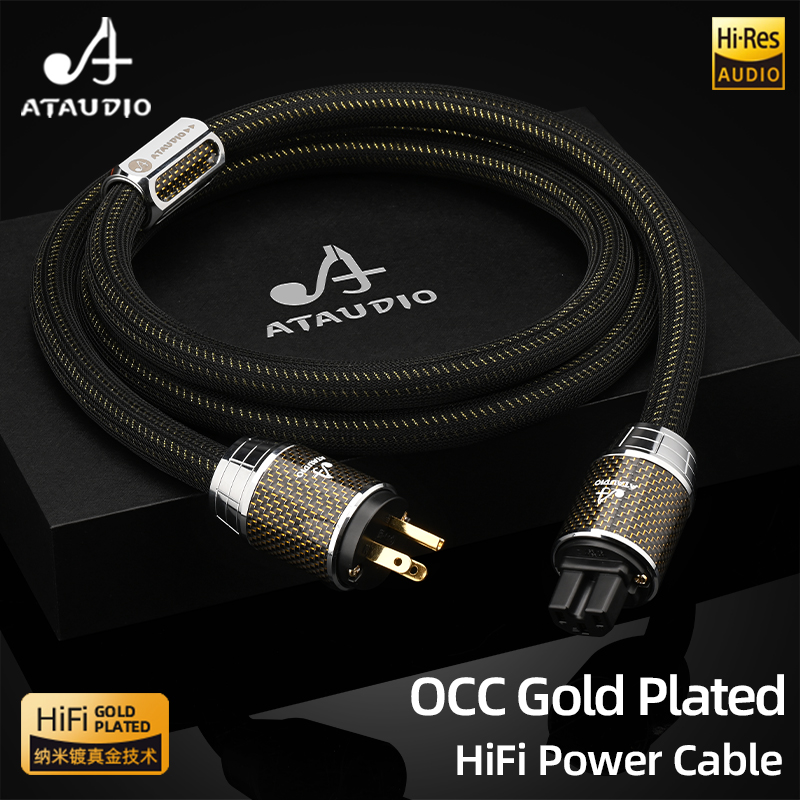 Kabel zasilający ATAUDIO HiFi  – Carbon Filter Inline recenzja i cena